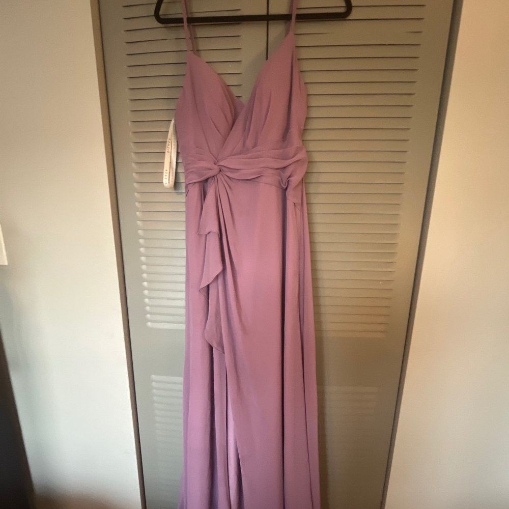 Azazie Bridesmaid dress Wisteria